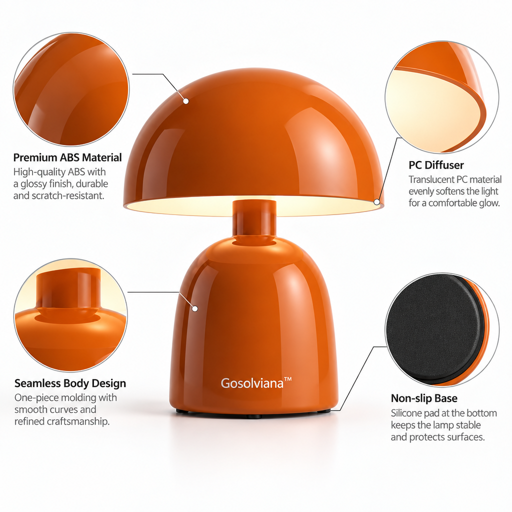 Gosolviana™ Modern Dome Table Lamp