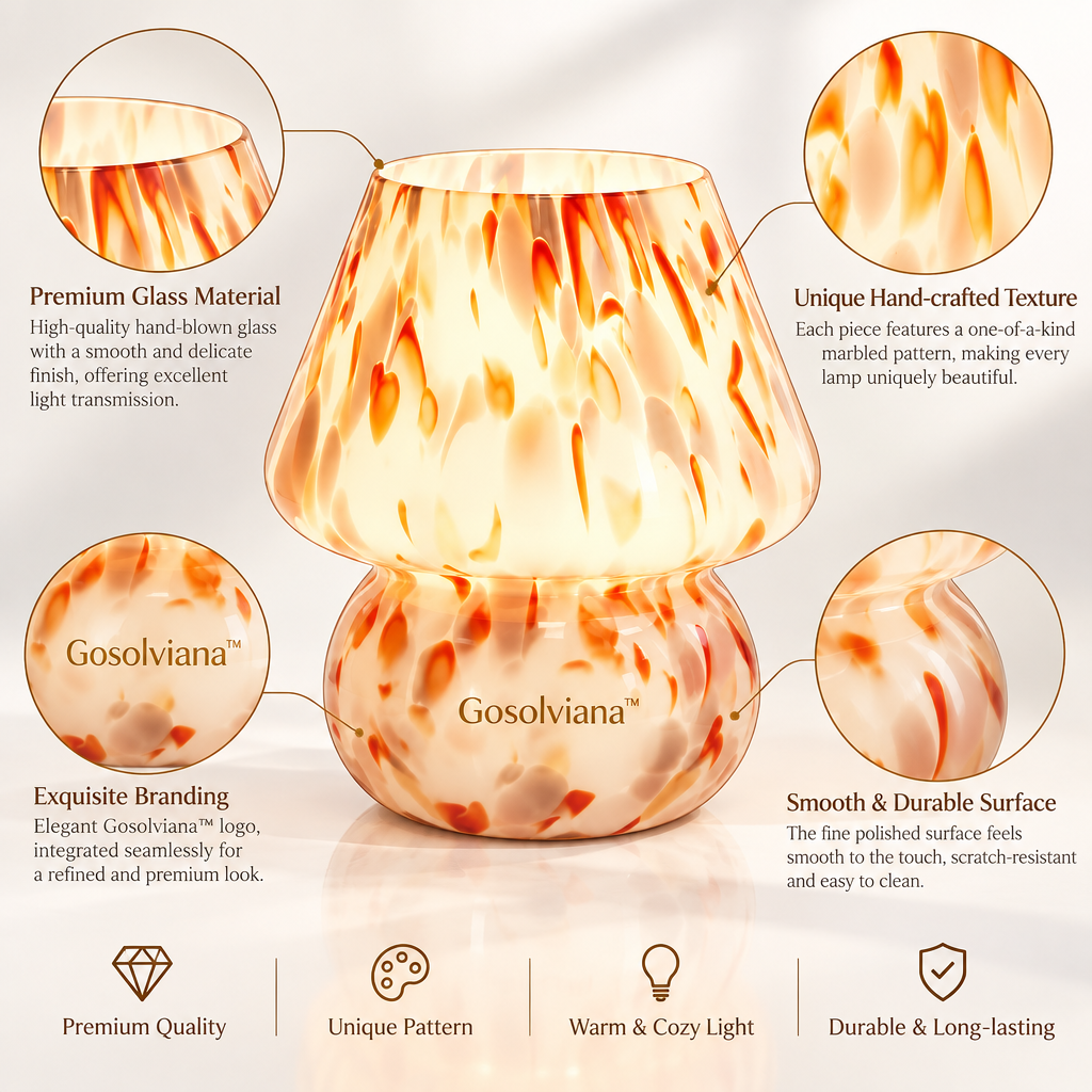 Gosolviana™ Sculptural Table Lamp